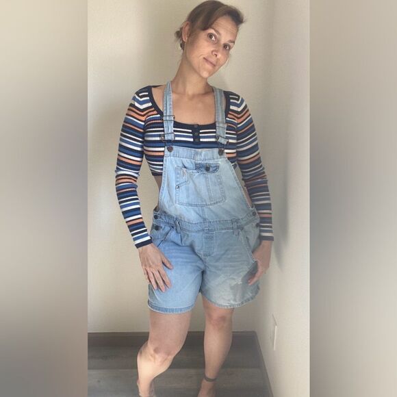 l.e.i. Suri Short Overalls Retro 2013 Cotton XL Junior Size - Picture 3 of 13